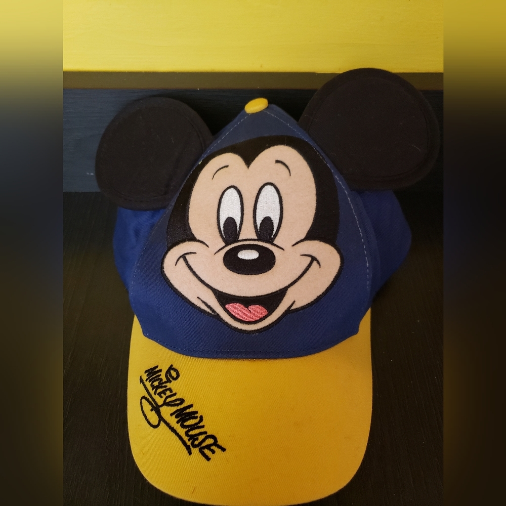 Disney world Mickey mouse snapback hat baseball cap kids youth child